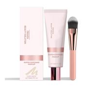 Fond de Teint Correcteur - Nourrissant en Profondeur, Hydratant, Léger, Longue Durée, Finition Naturelle Impeccable, Application Facile.(Ivory,5pcs)