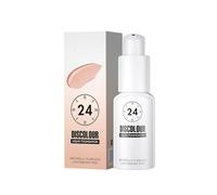 Fond De Teint Couvrant De Couleur Adaptable À La Température - Fond De Teint Imperméable, Hydratant De Finition Sans Pores De Longue Durée, Mélanges Naturels Pour (#1, 30g)