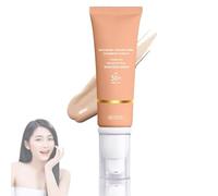 Fond De Teint Couvrant Imperfections, Liquid Foundation Longue Durée Soft Matte, 4 In 1 Foundation Liquid, Hydrating Medium Full Coverage Concealer With Spf 50+, Waterproof Korean Makeup (1PC, m)
