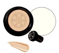 Fond De Teint Couvrant Imperfections,Mushrooms Head CC Creme,BB creme,Hydratant Eclaircissant Fond de Teint Couvrant Imperfections Durable Maquillage Nude,Dissimule les Pores (Natural)