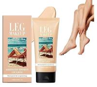 Fond de Teint Couvrant pour les Jambes, Maquillage Résistant au Transfert, Formule Légère pour le Corps - Fini Naturel et Éclat Modéré (100 ml)