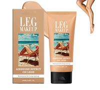 Fond de Teint Couvrant pour les Jambes, Maquillage Résistant au Transfert, Formule Légère pour le Corps - Fini Naturel et Éclat Modéré (100 ml)