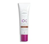 Fond de teint crème correcteur CC Cream de LUMENE | SPF20 | Couvrance moyenne | Léger et riche en antioxydants | Hydrate tout en réduisant les rougeurs | Tous types de peau | Végétalien | 30ml | Foncé