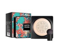 Fond de teint cushion hydratant, crème réparatrice éclaircissante double action, teinte 01 Naturel - Crée un maquillage frais et naturel. Léger et hydratant, il convient aux peaux claires et rosées.