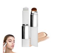 Fond De Teint En Stick Blanc Changeant De Couleur, Medazy Cover Cream Stick V Avec Pinceau Amovible, Fond De Teint Blanc Changeant De Couleur Pour Tous Types De Peau