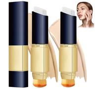 Fond De Teint En Stick Chartming Changeant De Couleur,Foundation Color Changing SPF15,Fond De Teint Stick Essence,Crème Coréenne Changeant De Couleur,Convient à Tous Les Types De Peau (2Mix)