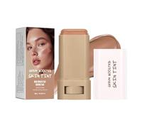 Fond de teint en stick, teinte de la peau boostée par le sérum - Cache-cernes hydratant à couverture totale avec baume de beauté, éclat naturel et éclaircissement 24 heures sur