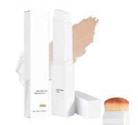 Fond De Teint Essence Stick Coréen,Fond De Teint Blanc Couvrant Imperfections,Maquillage Coréen Pour Le Teint Avec Pinceau,Maquillages Femme Blanc Cream Stick,Full Coverage Concealer (Natural)