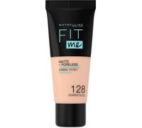 Fond de teint Fit Me! Matte + Poreless MAYBELLINE NEW YORK - Ton sur ton matifiant - 128 Beige Doré