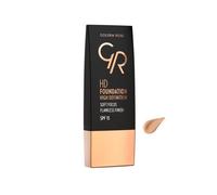 Fond de teint - GOLDEN ROSE - HD 102 - Claire - Beige - Tous types de peau