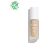 GOSH Fond de teint avec SPF 15 pour peaux claires et foncées, vegan I Maquillage matifiant pour peaux sèches, sensibles et grasses I Résistant à l'essuyage et à la transpiration, sans huile I Opacité