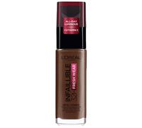 L'Oréal Paris - Fond de Teint Fluide Infaillible 32h Fresh Wear - Tous Types de Peau - Teinte : Ebène (392) - 30 ml