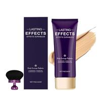 Fond De Teint Jambes Waterproof, Fond De Teint Corps,Fond De Teint Essence, Body Coverage Perfector, Long-Lasting Sweat-Proof Coverage Concealer, Makeup with Brush Body Coverage, 74 g (#2)