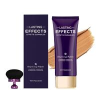 Fond De Teint Jambes Waterproof, Fond De Teint Corps,Fond De Teint Essence, Body Coverage Perfector, Long-Lasting Sweat-Proof Coverage Concealer, Makeup with Brush Body Coverage, 74 g (#3)