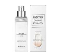 Fond De Teint Liquide À Changement De Couleur - Base De Maquillage Hydratante - Fond De Teint Liquide Longue Durée Pour Femme - Vieille Femme - Petite Amie - Fond De Teint À Changement De Couleur
