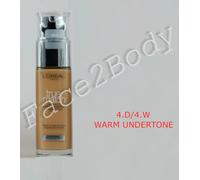 Fond de teint liquide L'Oréal Paris True Match à l'acide hyaluronique 30 ml4,...