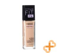Gemey Maybelline - Fit Me Fond De Teint - 120 Classic Ivory - 30ml