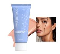 Fond de Teint Liquide Naturel - Correcteur Liquide Couvrance Intégrale Tenue Longue,Fond de Teint et Correcteur Visage pour Peaux Mixtes, Sèches, Sensibles et Grasse