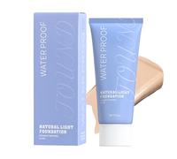 Fond de Teint Liquide Naturel - Liquide Correcteur Anti-Brillance à Couverture Intégrale,Fond de Teint et Correcteur Visage pour Peaux Mixtes, Sèches, Sensibles et Grasse
