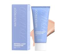Fond de Teint Liquide Résistant à l'Eau - Liquide Correcteur Anti-Brillance à Couverture Intégrale - Cosmétiques de Beauté Faciale pour Usage Quotidien et Vacances