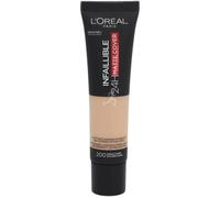 Fond de teint - L'OREAL - Infaillable - Sable doré (Golden Sand) - Mat longue durée 24h - SPF 18, résistant à l'eau