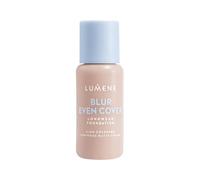 Fond de teint LUMENE Blur Even Cover | Fond de teint liquide léger à couvrance élevée avec un fini mat éclatant | Tenue 16 heures | Niacinamide et myrtille nordique | Sans parfum | Teinte 2 | 30 ml