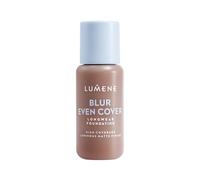Fond de teint LUMENE Blur Even Cover | Fond de teint liquide léger à couvrance élevée avec un fini mat éclatant | Tenue 16 heures | Niacinamide et myrtille nordique | Sans parfum | Teinte 7.5 | 30 ml