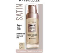 Fond de teint - MAYBELLINE - Dream Satin - 43 Beige Ambré - Tous types de peau - 30ml