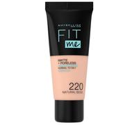 Maybelline - Fond de teint Fit Me - Matifiant non comédogène - 220 Beige Naturel - 30 ml