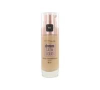 Maybelline Foundation Fond de Teint Hydratant Liquide Dream Radiant avec Acide Hyaluronique et Collagène - Couverture Légère et Moyenne jusqu'à 12 Heures d'hydratation, 30 Sand