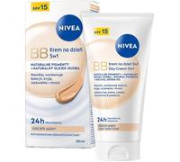 Nivea BB Crème de jour 5 en 1 24 h Hydratation légère SPF 15 50 ml