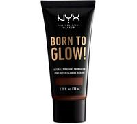 Fond de teint NYX PROFESSIONAL MAKEUP Born To Glow - Couverture moyenne, expresso profond
