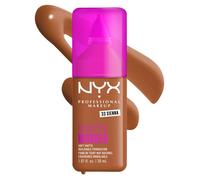 Fond de teint - NYX PROFESSIONAL MAKEUP - Make 'Em Wonder Sienna - Fini indétectable - Couvrance modulable - Tenue 24h