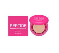 Fond de Teint Peptide Bounce, Fond de Teint Hydratant et Anti-âge pour les Peaux Matures et Tous les Types de Peau, Peptide Bounce Balm Foundation, Medium Buildable Coverage, Estompe les Ridules