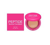 Fond de Teint Peptide Bounce, Fond de Teint Hydratant et Anti-âge pour les Peaux Matures et Tous les Types de Peau, Peptide Bounce Balm Foundation, Medium Buildable Coverage, Estompe les Ridules