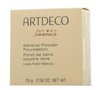 Artdeco – Fond de teint poudre minérale Pure Minerals – Ombre 2 Natural Beige – 15 g