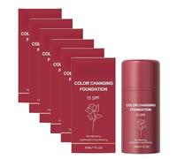 Fond De Teint Qui S'adapte à La Couleur De Peau, Résistant à L'eau Teint Hydratant Essence Stick,Fond De Teint Couvrant Imperfections Coréen,Base De Maquillage Couvrante, Légère