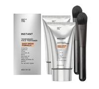 Fond de teint raffermissant instantané avec acide hyaluronique et vitamine E, raffermissant les yeux pour un effet lifting ultime et une finition lisse, hydrate et rafraîchit les yeux fatigués