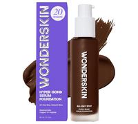Fond de Teint Sérum Wonderskin Hyper Bond Tenue 24H - Imperméable, Sans Transfert, Maquillage Longue Tenue avec Niacinamide & Acide Hyaluronique - Léger, Fini Naturel (Aura)