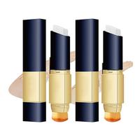 Fond De Teint Stick 2 en 1,Fond De Teint Stick Essence,Foundation Color Changing SPF15,Crème Coréenne Changeant De Couleur,Convient à Tous Les Types De Peau (Ivoire + Naturel)