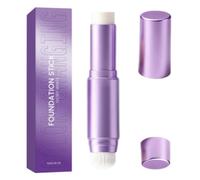 Fond de Teint Stick Bâton Correcteur Crème 2 en 1 avec Pinceau | fond de teint coréen intelligent pour peau mature, couvrant naturel