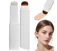 Fond de Teint Stick Teint Naturel - Stick Adaptatif Coréen avec Pinceau Intégré, Abdeckcreme à l’Effet Naturel, Maquillage Coréen