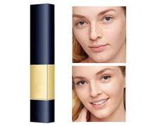 Fond de Teint Stick Visage, Double Fonction Anti-Cernes & Correcteur, Fond de Teint Mat Hydratant Résistant aux Transferts Couverture Intégrale Longue Tenue pour Contour Imperfections et Uniformisatio