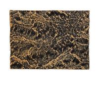 Fond de terrarium, planche d'escalade en polyuréthane haute simulation avec texture transparente pour décoration d'aquarium et enclos de reptiles (17,5 x 13 cm)