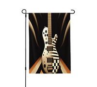 Fond d'échiquier, drapeau de jardin printanier - Drapeaux de cour vibrants pour l'extérieur, décoration extérieure printanière parfaite et décorations de cour de Pâques