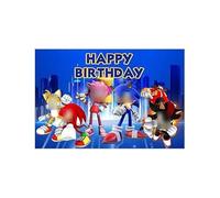 Fond Decor Photo Sonic The Hedgehog Toile de Fond Fêtes Sonic Character Fond Photo Fête Sonic Hedgehog Banniere de Fond Sonic Deco Fond Photo Sonic Photo Anniversaire Hedgehog Affiche de Fond
