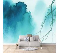Fond D'Écran 3D Mural Montagnes Nature Verdoyantes 300x210 cm, Papier Peint Panoramique Effet 3D,Non-tissées Photo papier peint, pour Moderne Salon Chambre TV Fond
