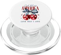 Fond d'écran God Bless America 1776 Terre Que J'aime PopSockets PopGrip pour MagSafe