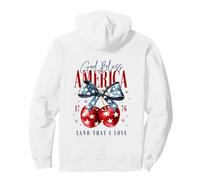 Fond d'écran God Bless America 1776 Terre Que J'aime Sweat à Capuche