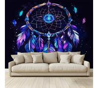 Fond D'Écran Mural Photo Home Fond D'Écran Photo 3D Personnalisé Fond D'Écran Mural Attrape-rêves éthéré Salon Tv Fond Mur Tissu non tissé Non-Adhésif Affiches Murales 300x210 cm